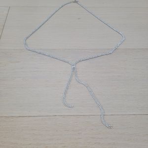 Crystal Lariat Necklace